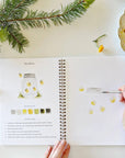Camping watercolor workbook