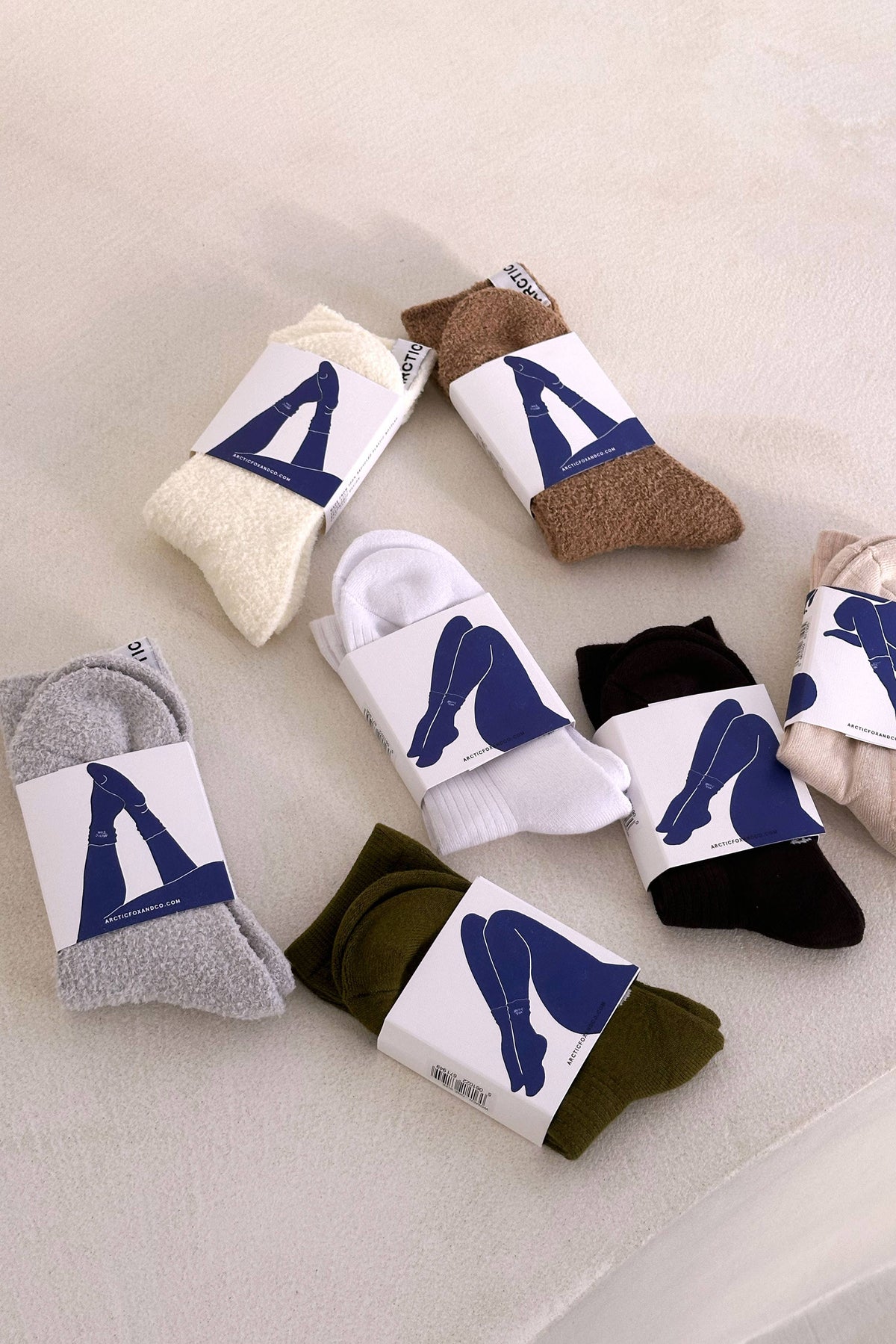 Cosy Socks - 100% Recycled - Blue Aura - FW26