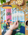 Jiggy 450 Piece Puzzle - Slow Mornings, Sayu.go