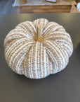 Fabric Pumpkin Fall Decoration – Rustic Autumn & Thanksgiving Décor