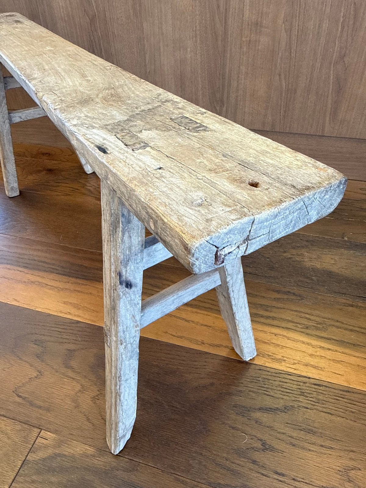 Rustic Wood Bench