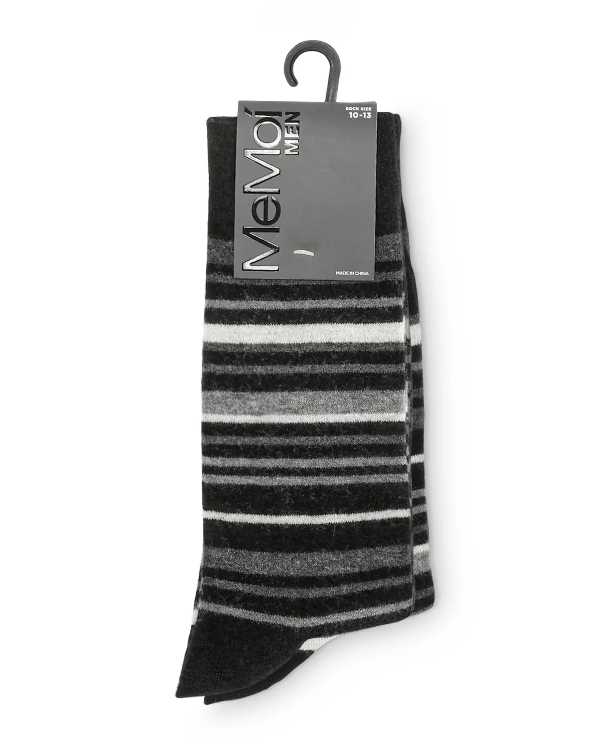 Striped Cashmere Men's Crew