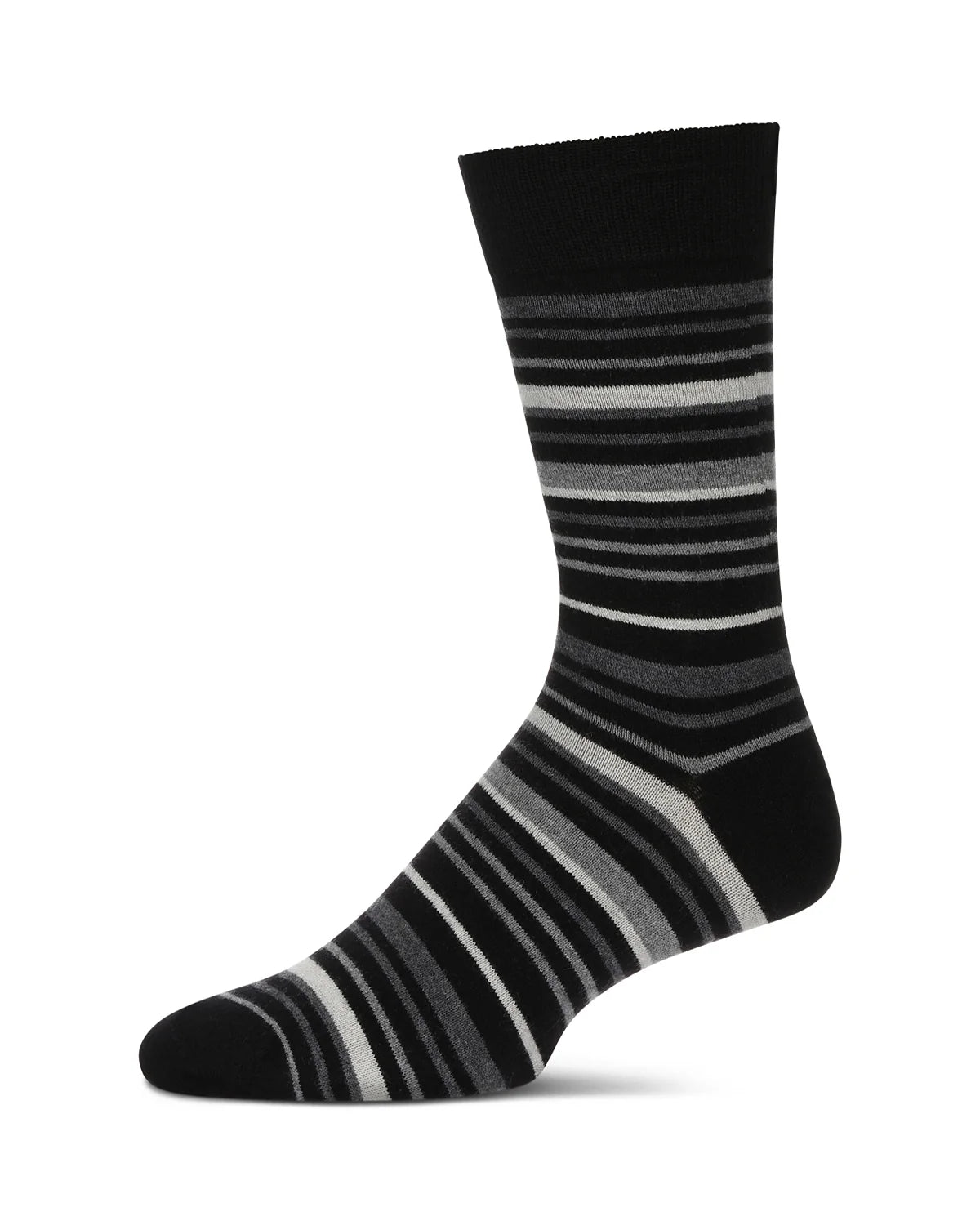 Striped Cashmere Men's Crew