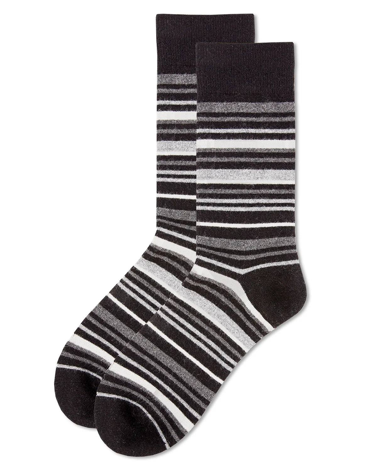 Striped Cashmere Men's Crew
