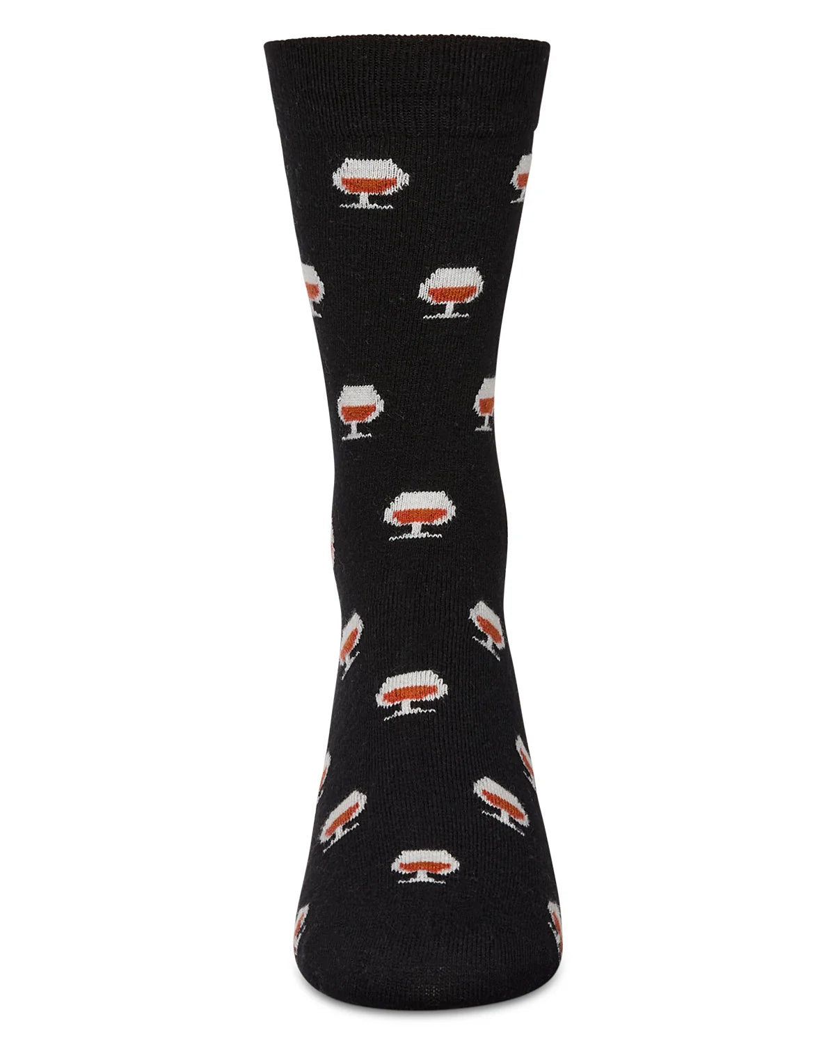 Men's Whiskey Cashmere Crew Socks