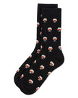Men's Whiskey Cashmere Crew Socks