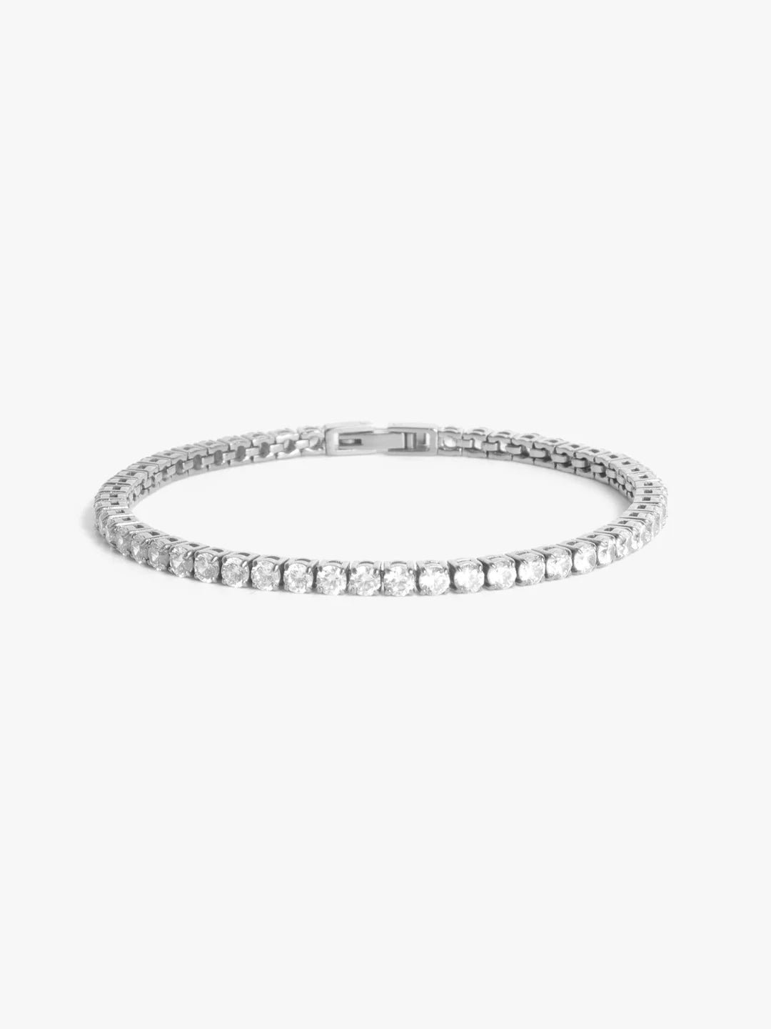 BLAIR BRACELET 3mm - pave - SILVER