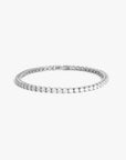 BLAIR BRACELET 3mm - pave - SILVER