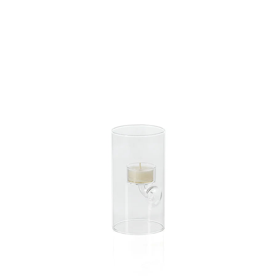 Suspended Glass Tealight Holder / Hurricane - Small