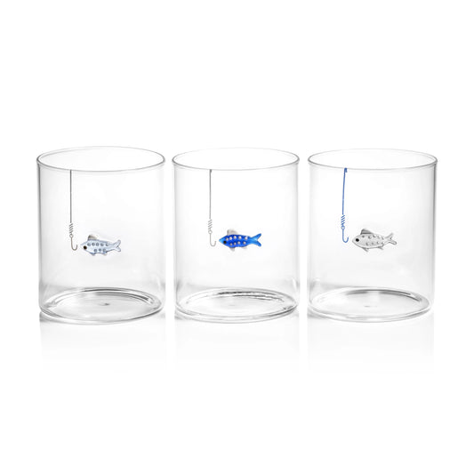 Tidal Sip Glass Tumbler