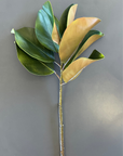 Faux Magnolia Stem – 27" Lifelike Greenery for Year-Round Home Décor
