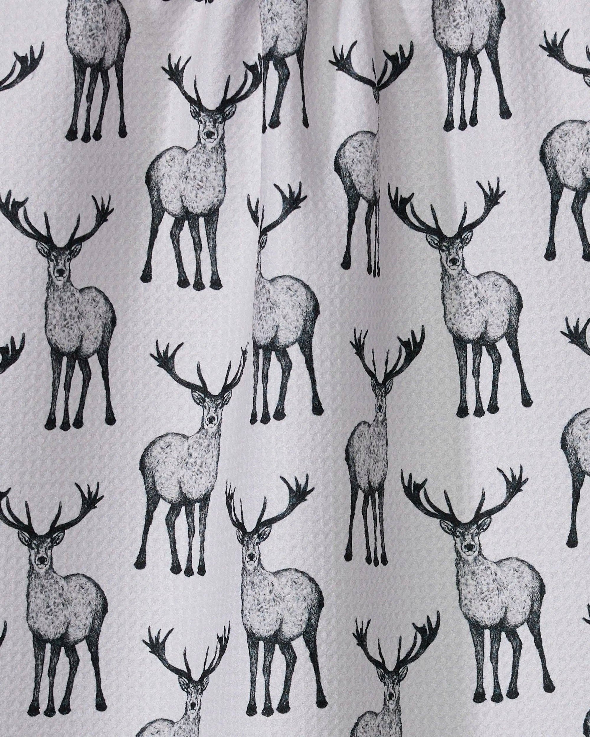 co-friendly Hartley tea towel with modern print, crafted by Geometry House from sustainable recycled fabric.