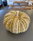 Fabric Pumpkin Fall Decoration – Rustic Autumn & Thanksgiving Décor