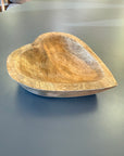 Wood Heart Shaped Tray