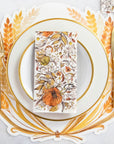Die-Cut Golden Harvest Placemat – Fall Table Decor & Thanksgiving Setting