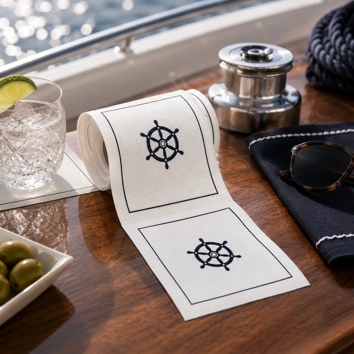 Captain's Table Cocktail Napkins