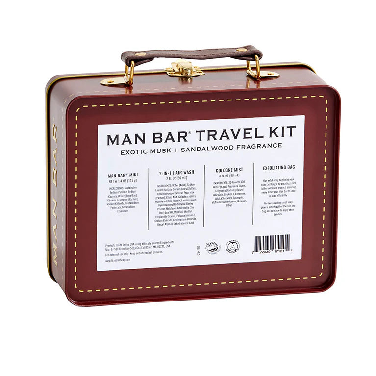 Man Bar Travel Kit - Exotic Musk &amp; Sandalwood