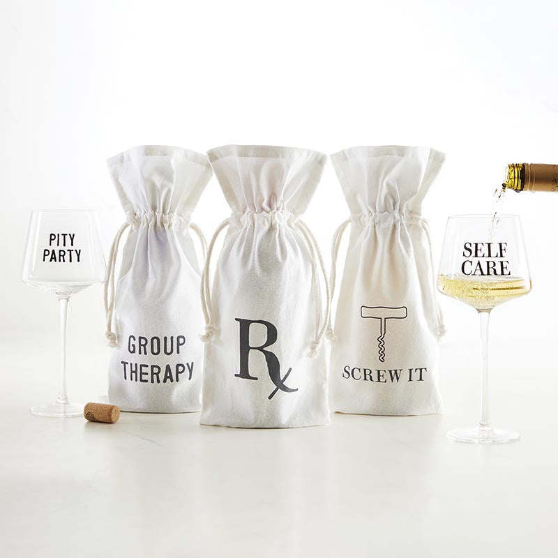 Muslin Wine Bag - Rx Prescription