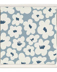 Ceramic Npkin Tray - White Flower