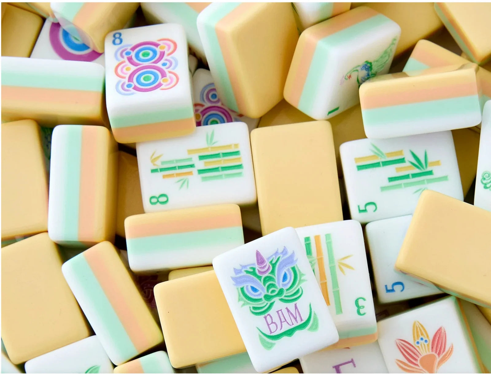 Limoncello Mahjong Tiles (Copy)