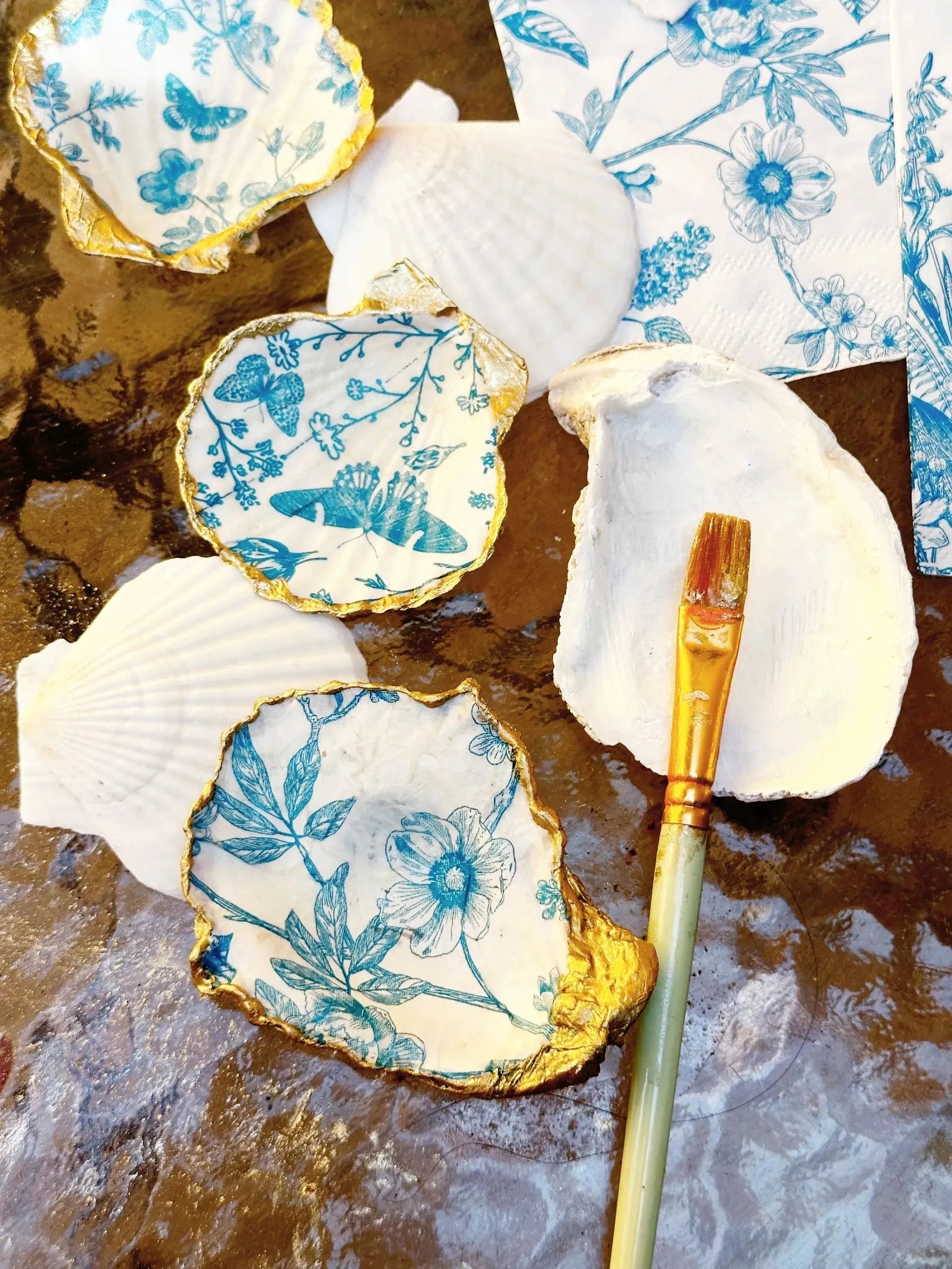 Shell Decoupage Workshop