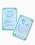 Light Blue Mahjong Tile Shufflers