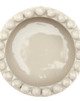 Ceramic Beaded Wine Coaster - Natural