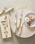 Cheese Knife Set - Set of 3 - Pearl
