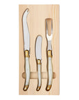 Cheese Knife Set - Set of 3 - Pearl