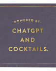 Cocktail Napkins - ChatGPT and Cocktails