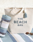 Large Canvas Tote - The Beach Bag