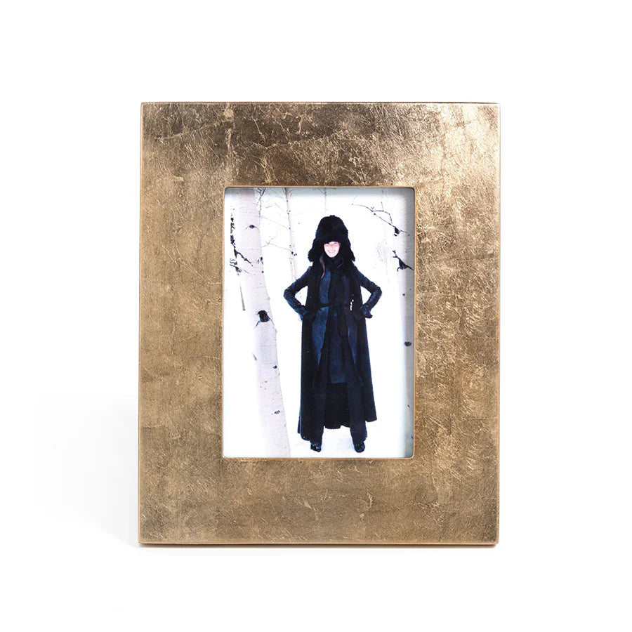 Gold Leaf Photo Frame - 5x7