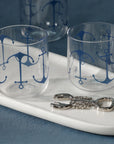 Anchor Design Rocks Glass – Boat Edition
