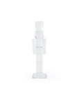 Glass Christmas Nutcracker – 12-Inch Holiday Décor