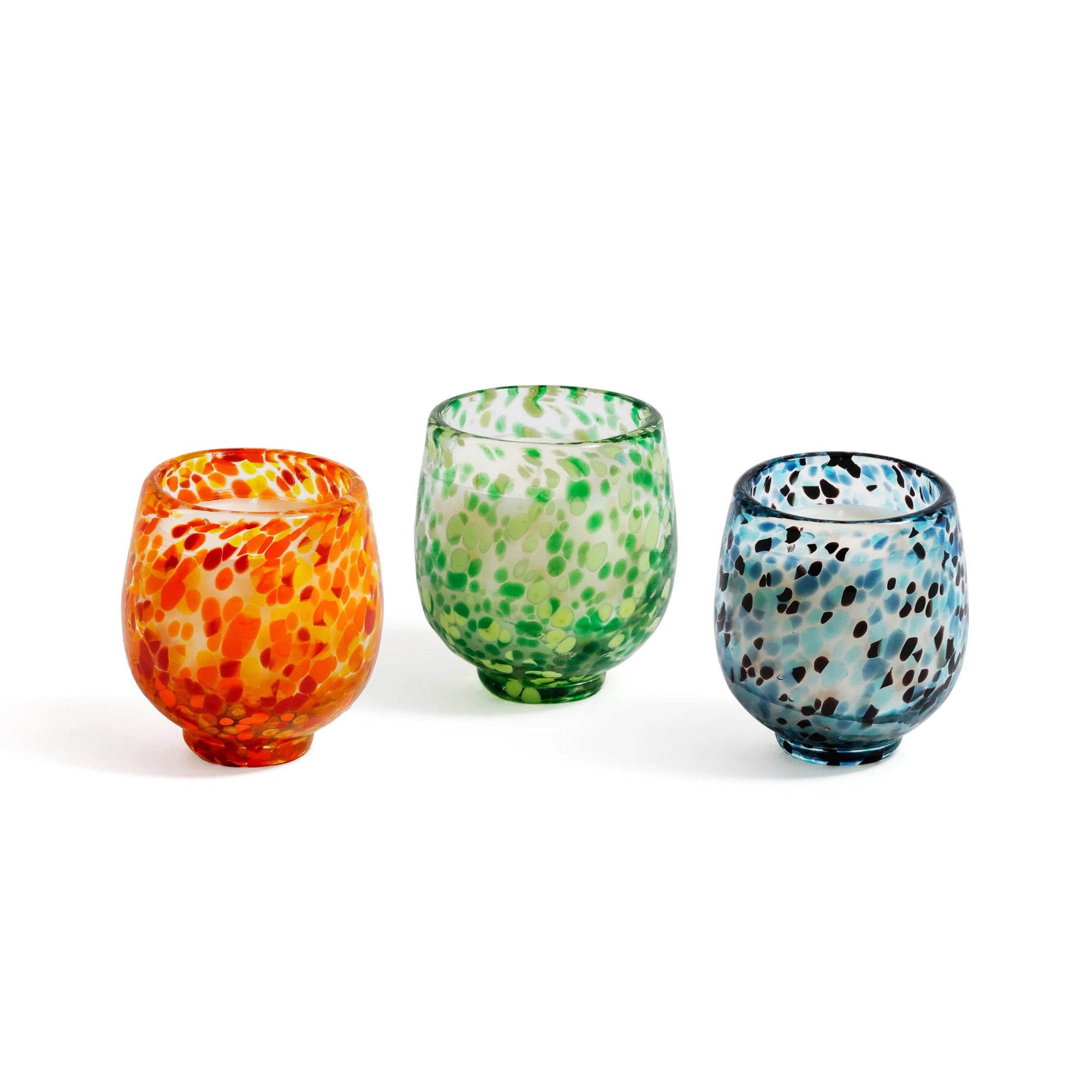 Speckled Shot Glass Candle