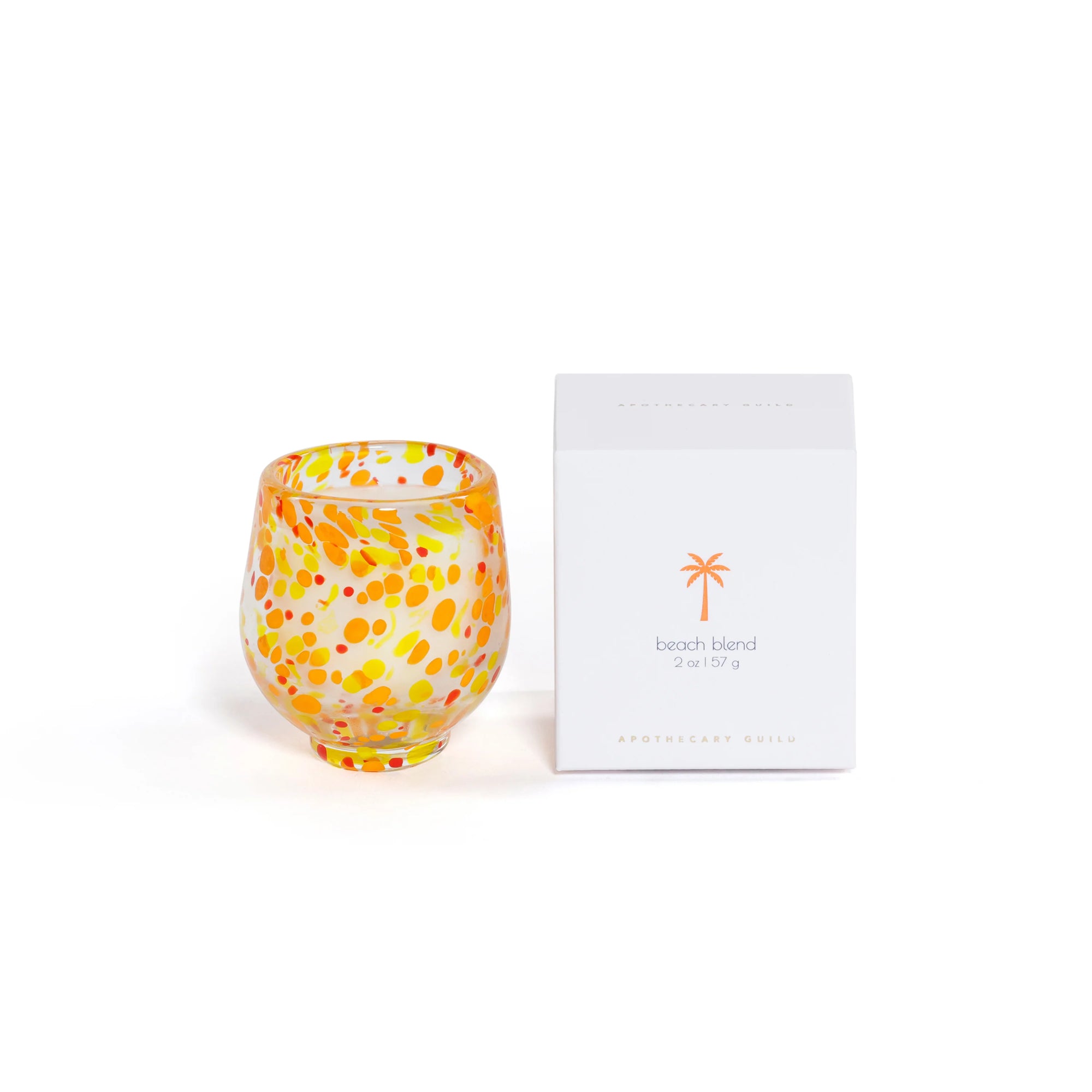 Speckled Shot Glass Candle