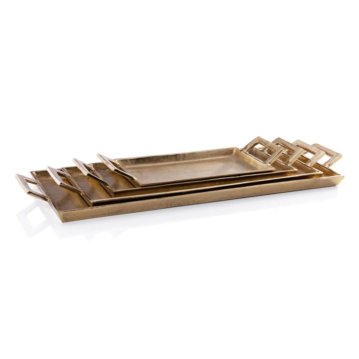 La Réserve Alloy Tray - Dark Gold - 14 in