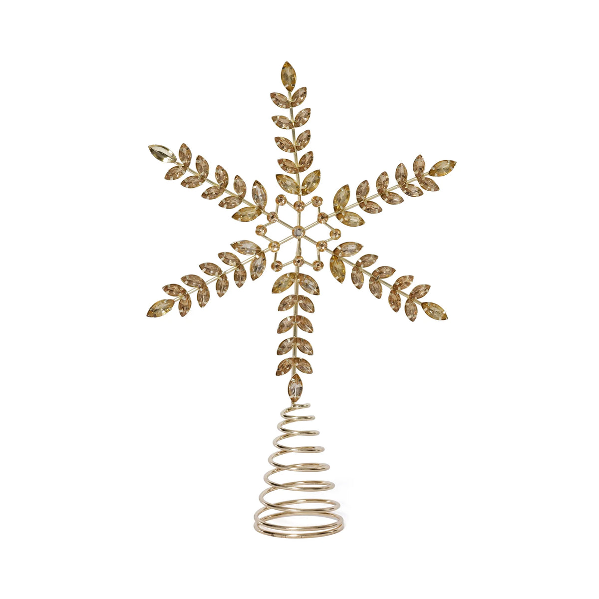 Jeweled Christmas Tree Topper – Small, Medium &amp; Large