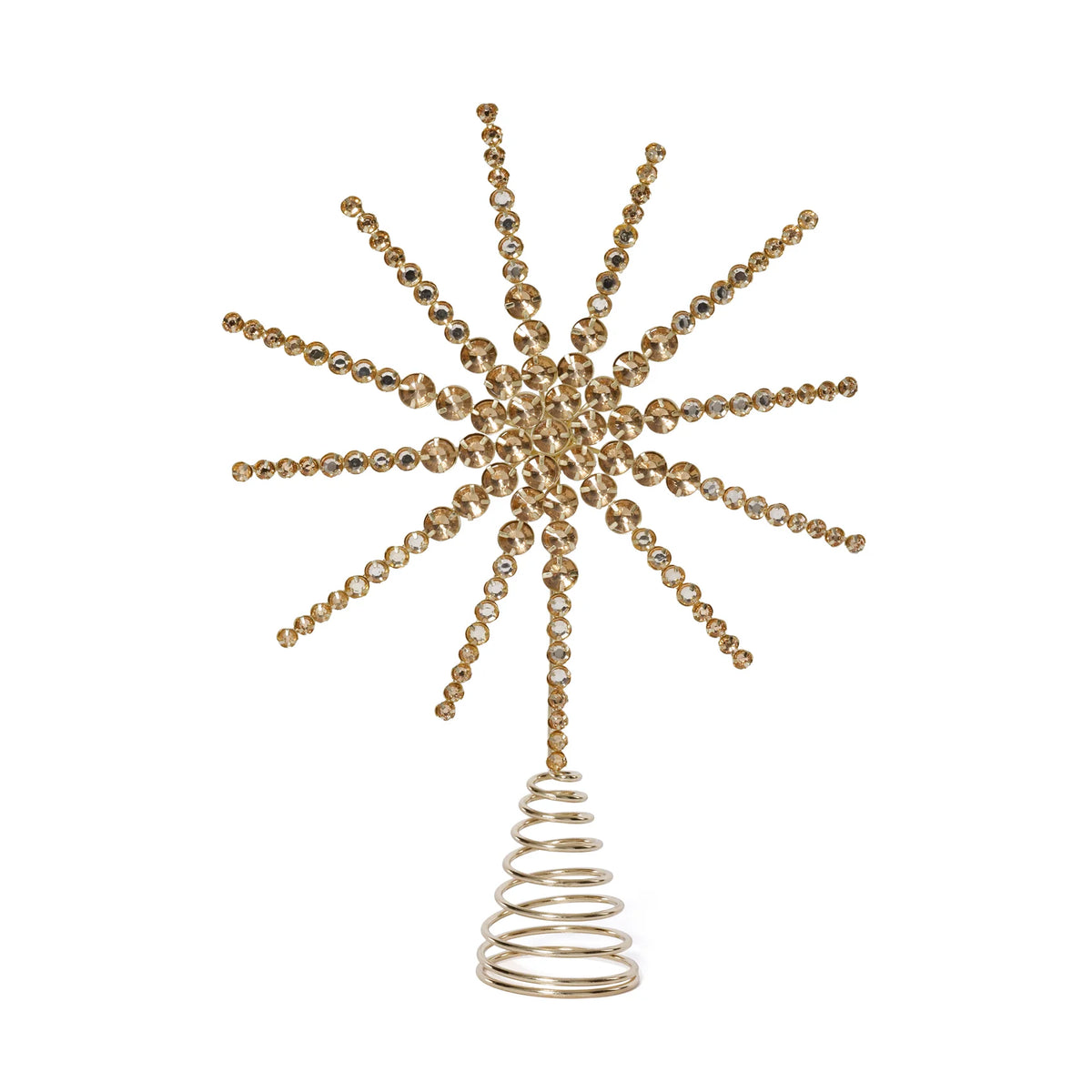 Jeweled Christmas Tree Topper – Small, Medium &amp; Large