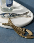 Fish Bottle Opener - Polished Gold