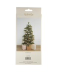 Gold Tinsel Christmas Tree Decoration | Vintage Holiday Sparkle