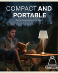 Bell + Howell Rechargeable Solar Touch Control LED T. Lamp