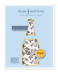 Beau Bottles Black and White Floral - Champagne Collection
