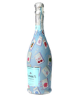 Beau Bottles Pastel Blue Mahjong - Prosecco Collection