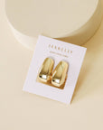 Bold Drop - Gold Earrings