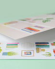Sticker Scene Card - Shelfie