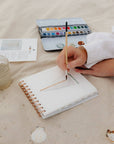 Coastal watercolor workbook