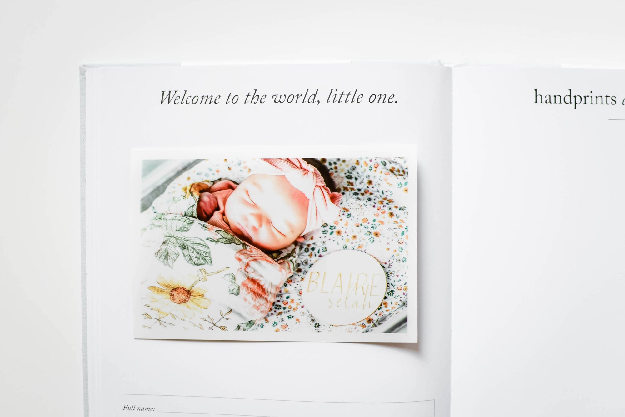 Baby's First Year Memory Book &amp; Photo Album | Mother's Day