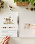 Woodland watercolor workbook