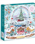 Alpine Village Snowglobe 500 Piece Foil Puzzle - Michael Storrings